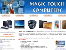 Tablet Screenshot of magictouch.in